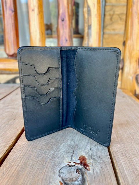 Cowhide Wallet/Checkbook Cover