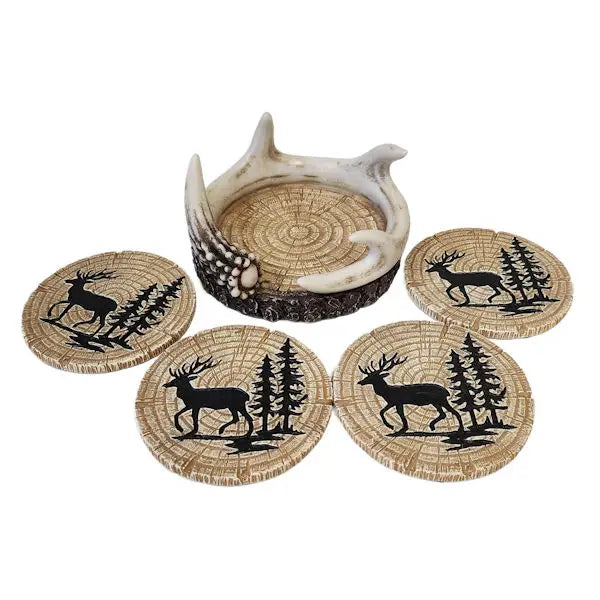 Antler Coasters