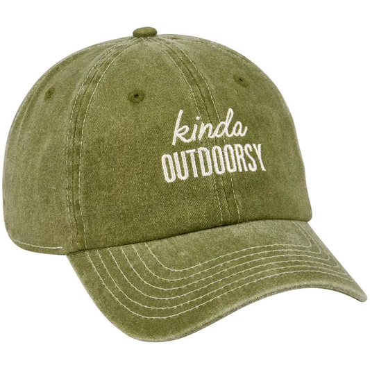 Kinda Outdoorsy Olive Green Hat