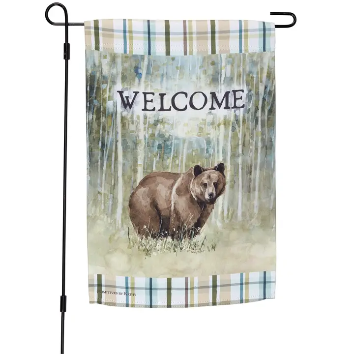 Welcome Garden Flag feat. bear