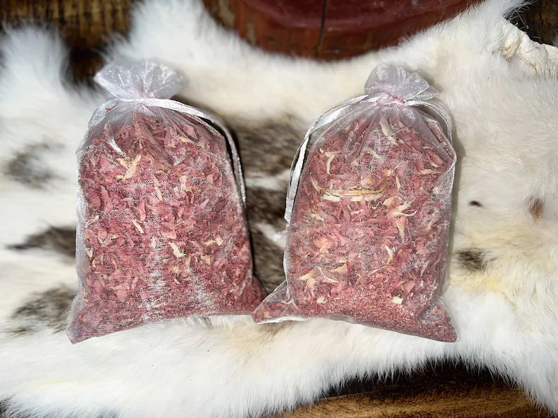 Set of 2 Cedar Shavings Sachet Bags
