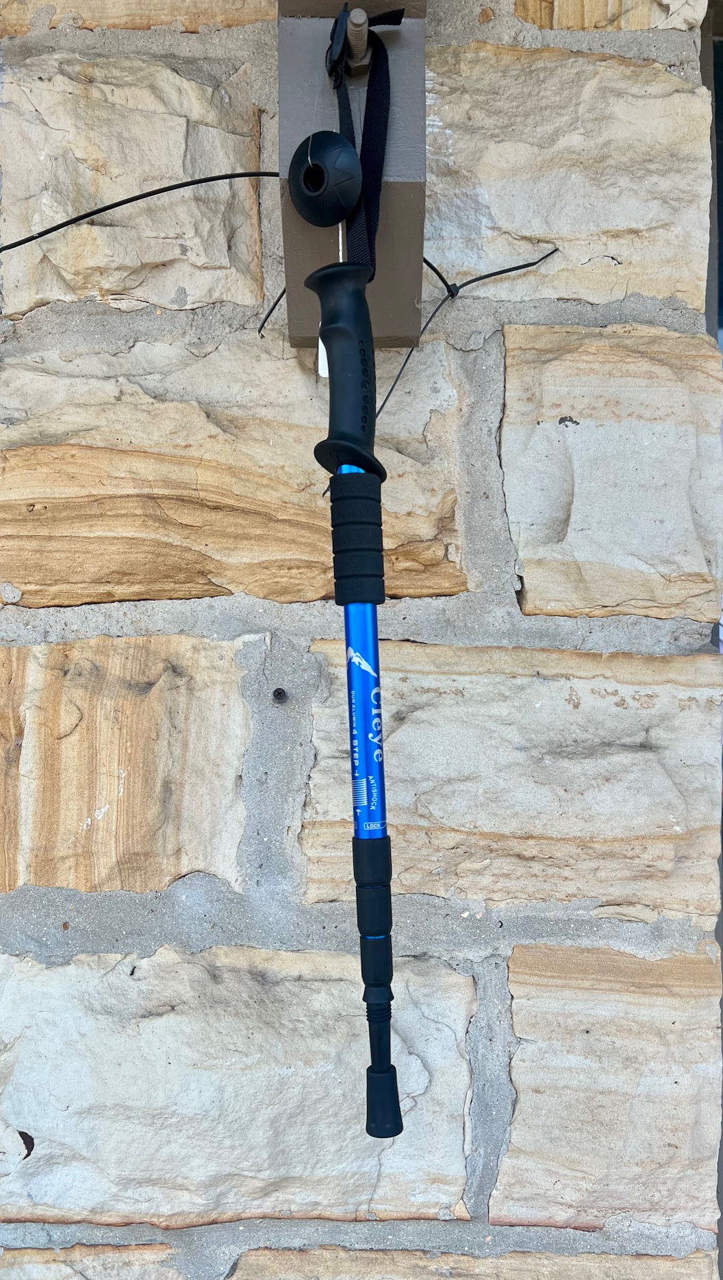 Retractable Hiking Stick-Blue