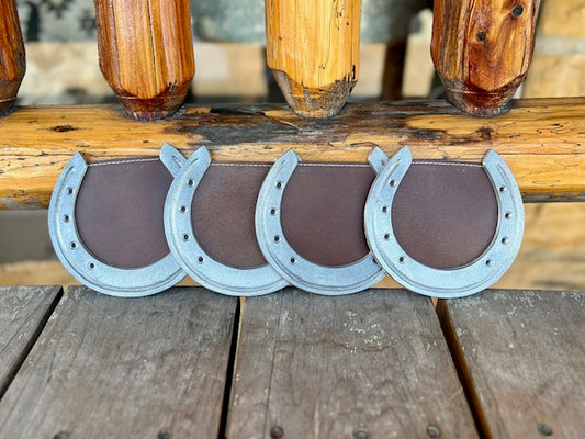 Set of Four Horseshoe Coasters