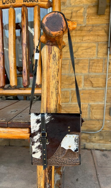 East Fork Ranch Leather & Hairon Myra Bag