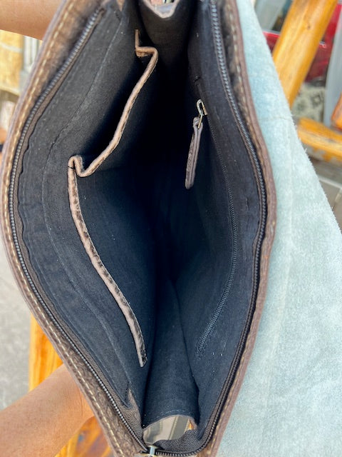 East Fork Ranch Leather & Hairon Myra Bag