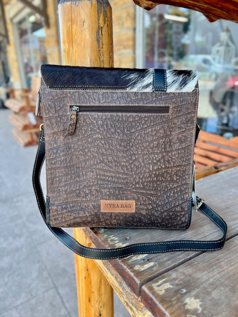 East Fork Ranch Leather & Hairon Myra Bag