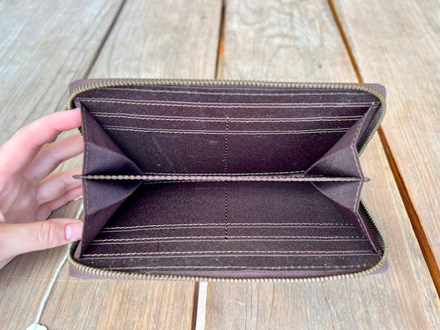 Leather Tooled Wallet