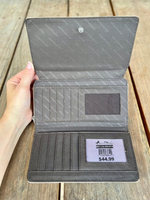 Montana West Canvas Wallet