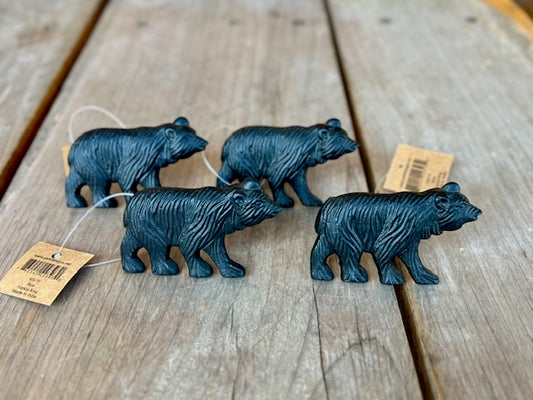 Set of 4 Bear Napkin Ring