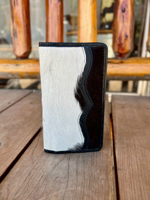 Cowhide Wallet/Checkbook Cover