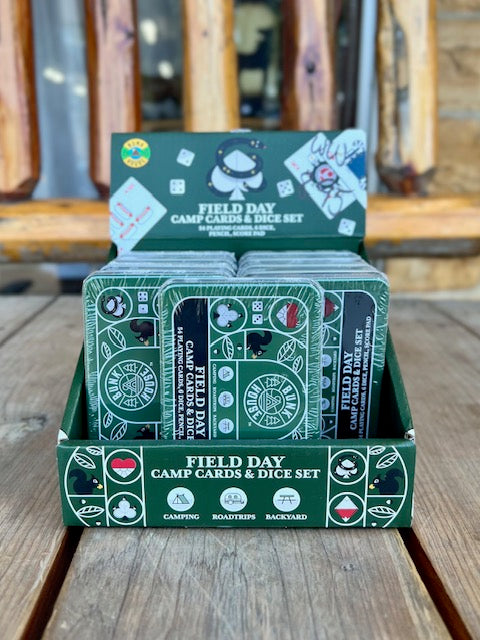 Field Day Camp Cards & Dice Set