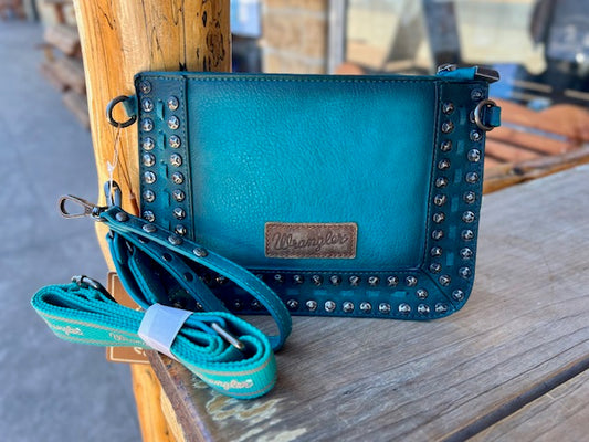 Wrangler Turquoise Crossbody Purse