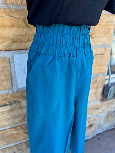 High Waisted Cargo Active Joggers w/ Pockets