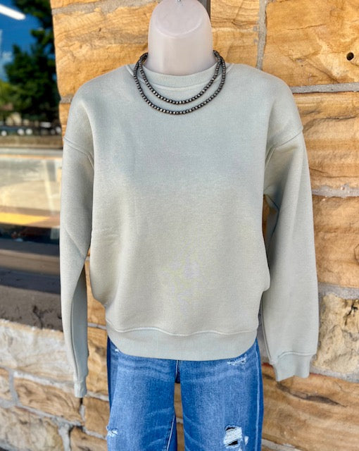 Sage Crewneck