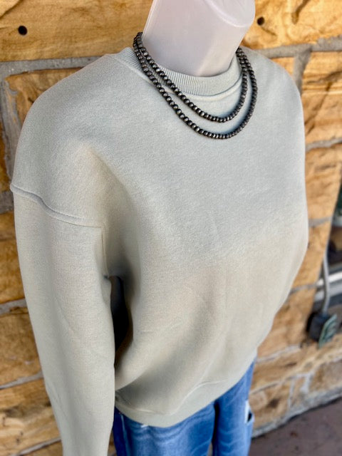 Sage Crewneck