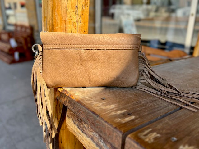Light Brown Cowhide Leather Bag