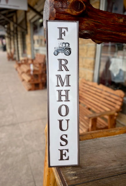 Metal Farmhouse Sign