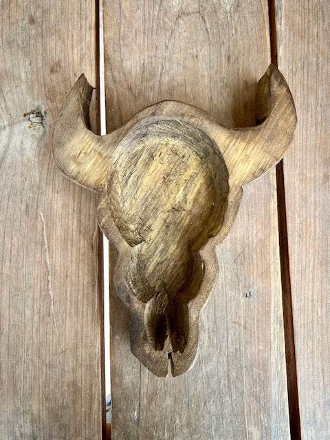 Steer head dough bowl