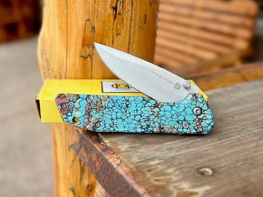 Turquoise Pocket Knife
