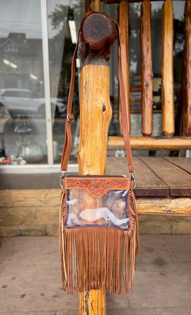 Sixtease Clear Crossbody Purse