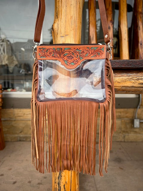 Sixtease Clear Crossbody Purse