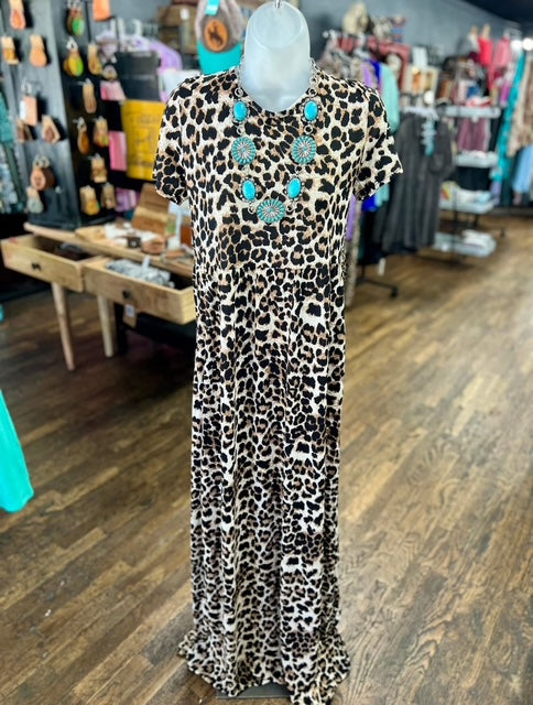 Leopard Maxi Dress