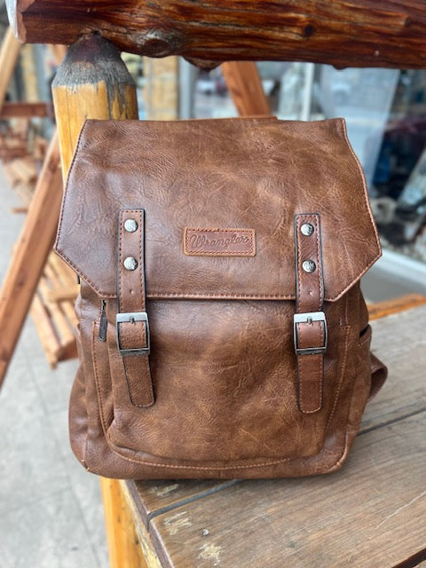 Wrangler Belt Buckle Laptop Backpack