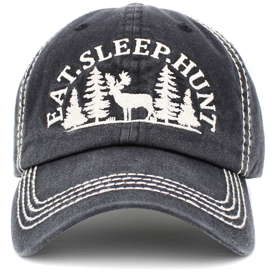 Eat Sleep Hunt Hat